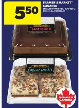 Real Canadian Superstore FARMER'S MARKET SQUARES, 400/450 G offer