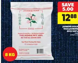 Real Canadian Superstore JASMINE GOLD THAI JASMINE RICE 100% 8 KG offer