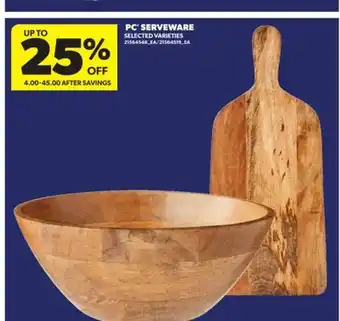 Real Canadian Superstore PC SERVEWARE offer