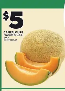 Loblaws CANTALOUPE offer