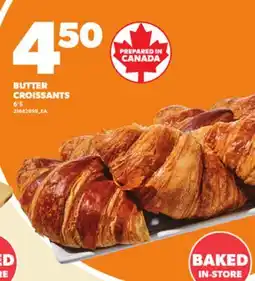 Loblaws BUTTER CROISSANTS 6'S offer
