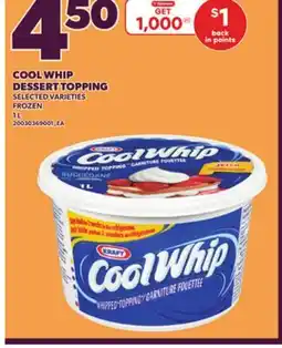 Loblaws COOL WHIP DESSERT TOPPING, 1 L offer