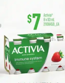 Loblaws ACTIVIA , 8 x 93 mL offer