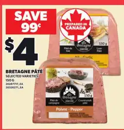 Loblaws BRETAGNE PÂTÉ, 150 G offer