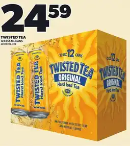 Loblaws TWISTED TEA, 12X355 ML CANS offer