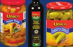 Loblaws UNICO PEPPERS ASSORTED VARIETIES, 750 ML UNICO BALSAMIC OR WHITE BALSAMIC VINEGAR,500 ML offer