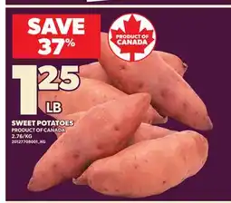 Loblaws SWEET POTATOES offer