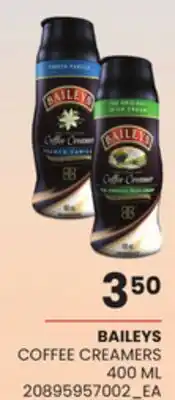 Loblaws BAILEYS COFFEE CREAMERS, 400 ML offer