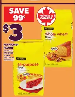 Loblaws NO NAME FLOUR, 2.5 KG offer