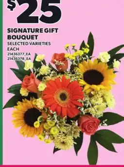 Loblaws SIGNATURE GIFT BOUQUET offer