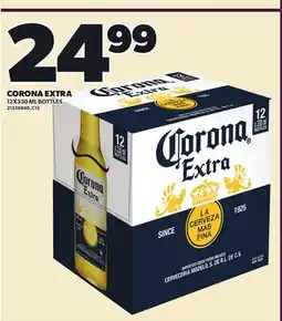Loblaws CORONA EXTRA, 12X330 ML BOTTLES offer