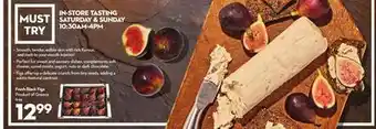 Longo's Fresh Black Figs offer
