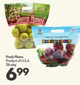 Longo's Fresh Plums offer