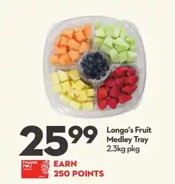 Longo's Longo's Fruit Medley Tray offer
