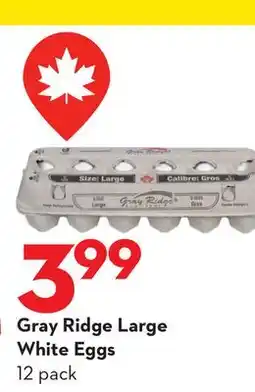 Longo's Gray Ridge Large White Eggs offer