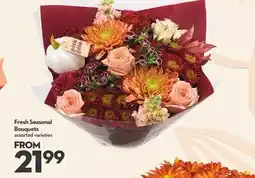 Longo's Fresh Seasonal Bouquets offer