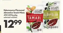 Longo's Natursource Flavoured Almond or Snack Mixes offer