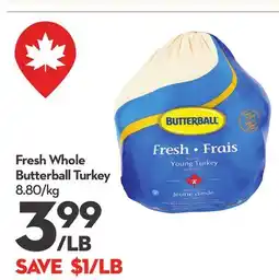 Longo's Fresh Whole Turkey offer