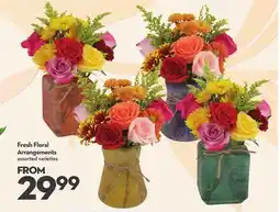 Longo's Fresh Floral Arrangements offer