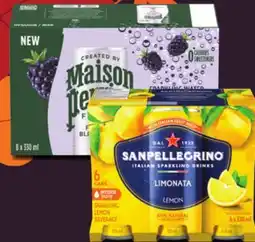 Longo's Perrier or Sanpellegrino Sparkling Water offer