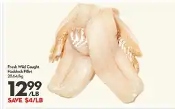 Longo's Fresh Wild Caught Haddock Fillet offer