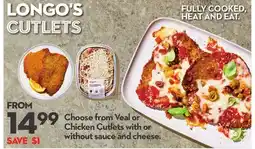 Longo's Longo's cutlets offer
