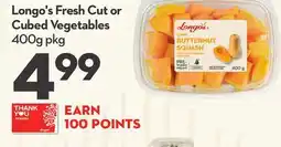 Longo's Longo's Fresh Cut or Cubed Vegetables offer
