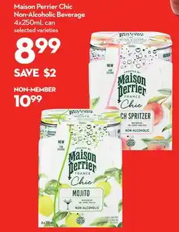 Longo's Chic Non-Alcoholic Beverage offer