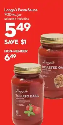 Longo's Longo's Pasta Sauce offer