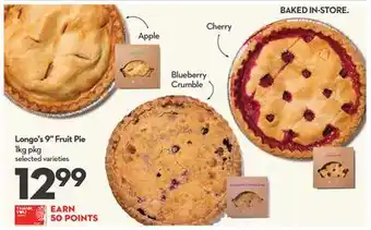 Longo's Longo's 9 Fruit Pie offer