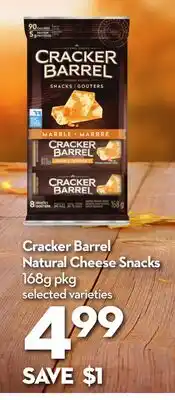 Longo's Natural Cheese Snacks offer