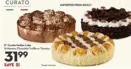 Longo's 8 Curato Sicilian Cake offer