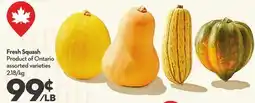 Longo's Fresh Squash offer