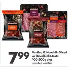 Longo's Fantino & Mondello Sliced or Diced Deli Meats offer