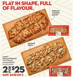 Longo's Gourmet Flatbread offer