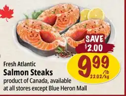 Farm Boy Fresh Atlantic Salmon Steaks offer