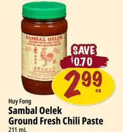 Farm Boy Huy Fong Sambal Oelek Ground Fresh Chili Paste offer