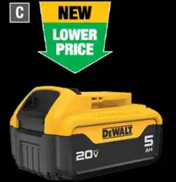 Home Depot 5.0Ah Battery offer