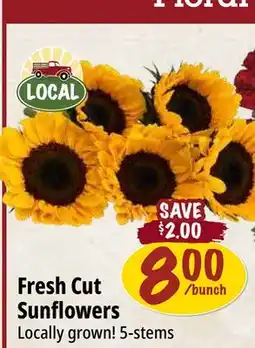 Farm Boy Fresh Cut Sunflowers offer