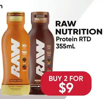 Healthy Planet RAW NUTRITION Protein RTD offer