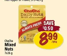 Farm Boy ChaCha Mixed Nuts offer