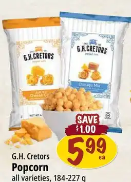 Farm Boy G. H. Cretors Popcorn offer