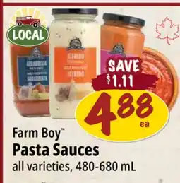 Farm Boy Farm Boy Pasta Sauces offer