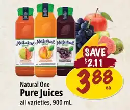 Farm Boy Natural One Pure Juices offer