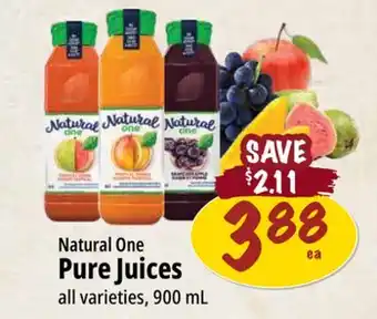 Farm Boy Natural One Pure Juices offer