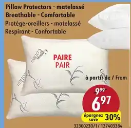 Sushi Shop Pillow Protectors - matelassé Breathable - Comfortable offer