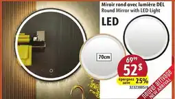 Sushi Shop Round Mirror with LED Light offer