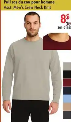 Sushi Shop Asst. Men's Crew Neck Knit offer