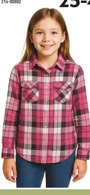 Sushi Shop Girls Plaid Shirt Asst offer