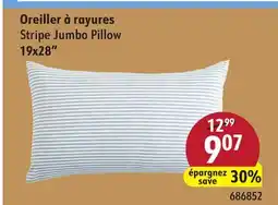 Sushi Shop Stripe Jumbo Pillow offer